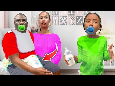 TREATING OUR DAUGHTER LIKE A BABY (THE MOVIE) | DAD ACTS LIKE A BABY