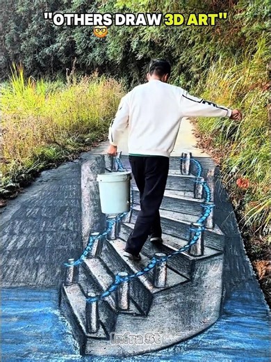 Others 3D art draw vs This One 💀🔥 #edit #3dart #skulledit #usashorts #ytshorts