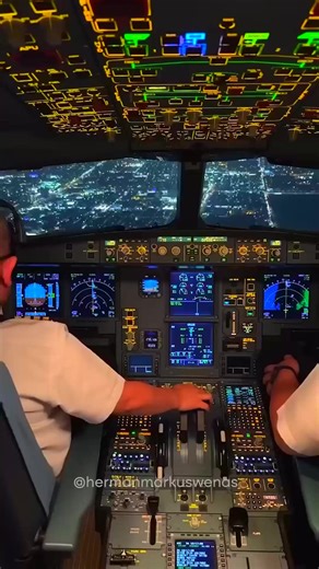 A330 Landing Cockpit View ✈️ #aviation #aviationlovers #plane #aircraft #travel #airport #airplane #aviationlovers #aviationlife #aviationdaily #fyp #foryou #aviationcomedy #aviationfunny #funnyaviation | Bozena