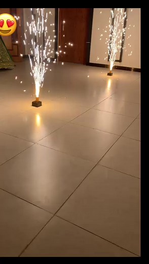 Sparkling Indoor Celebrations with Sparklers