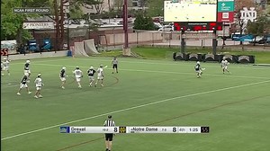 3.7K views · 212 reactions | ✅ IRISH WIN Notre Dame Men's Lacrosse secured an opening-round NCAA Tournament victory behind two late goals! Catch all the highlights! ⤵️ #GoIrish | Notre Dame Fighting Irish Athletics | Facebook