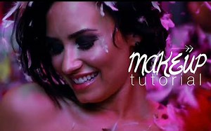 【NikkieTutorials】Demi Lovato - Cool for the Summer MV妆容教程