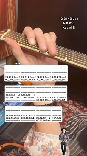62K views · 1K reactions | 12 Bar Blues Riff on Guitar in the Key of E. #12barblues #bluesguitar #learnguitar #foryou | Jamparkguitar | Facebook