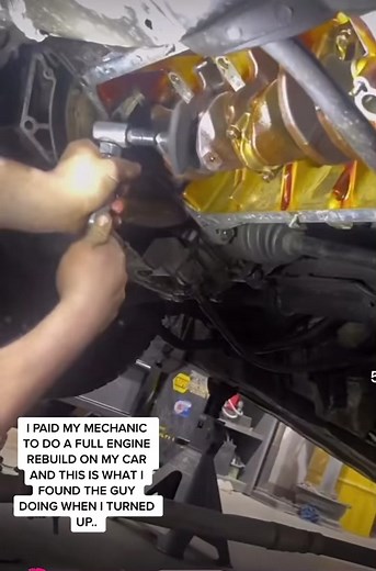 Funny Mechanic Fail: Awkward Car Engine Rebuild Moment