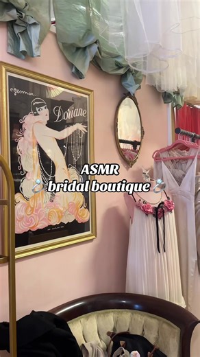 Whispering ASMR Tour of Pretty Parlor Bridal Boutique