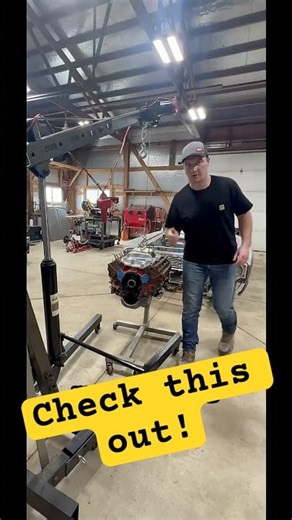 Modified Engine hoist | cherry picker winch ￼￼