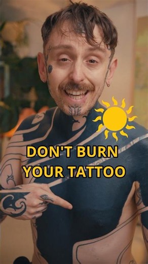 Tattoos in a Heatwave: Don’t Get Burnt, Stay Hydrated #shorts