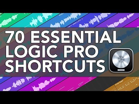 Logic Pro - 70 Essential Shortcuts (Key Commands Crash Course)