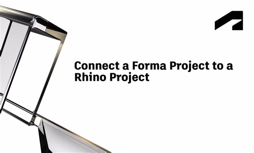 Connect a Forma project to a Rhino project | Autodesk