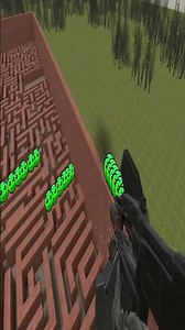 FIRE IN THE HOLE IN MAZE #gmodchaos #gmod #nextbots
