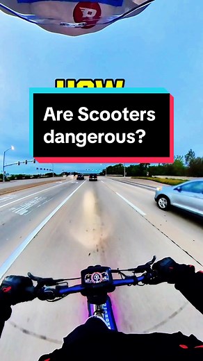 A hyper scooter is only as dangerous as you make it. The biggest risk comes from other vehicles, gear up and ride defensively and you’ll be good 🛴💨 #electricscooter #scootagang #inmotionRSlite #fast #roadrage #defensivedriving #scooter #escooter #scoot #scooting