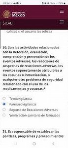 Examen SICAD COFEPRIS 2026. Actualizado. Aprueba a la primera