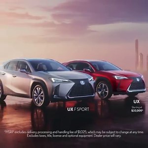 2.7K reactions · 135 shares | Discover the unknown beyond the horizon. A new frontier has risen. Conquer it in the first-ever Lexus UX. | Lexus | Facebook
