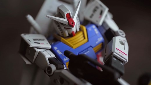 机动战士高达 RX-78-2 元祖高达涂装全过程 作者：Potan Creates