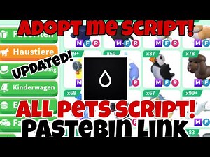 Adopt me all Pets script 😱❤️ | (working) pastebin link