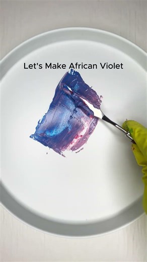 African Violet✨ | Paint Mixing Tutoria| Satisfying Paint Mixing #satisfying #colormixing