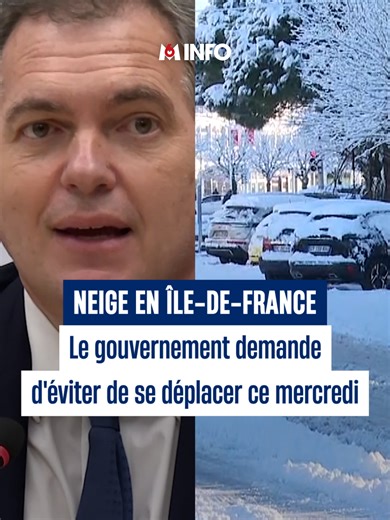 Prudence en Île-de-France face à la neige