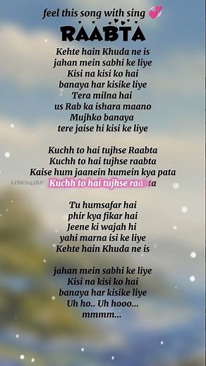 Raabta Song | Arijit Singh | Deepika Padukone & Sushant Singh Rajput | Romantic Love Song | Trending