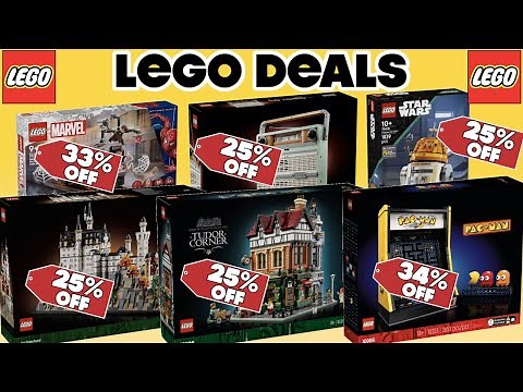 LEGO - EARLY BLACK FRIDAY DEALS! - PRICES SLASHED UP TO 34% OFF...ACT FAST!