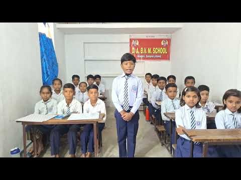 Self Introduction: Student introductig imself. #school