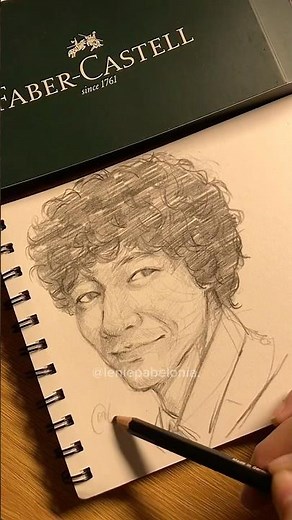 how i draw portrait in 3/4 view!⭐️ #art #drawing #sketch #tutorial #leniepabelonia