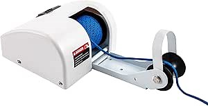 Boat Anchor Winch, 45 Lbs Electric Anchor Winch with Wireless Remote Control, Marine Boat Anchor Winch, 12V Winch Up to 45 Lbs, Electric Trailer Winch