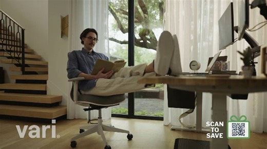 Vari Holiday Sale TV Spot, 'Workspace Upgrades: Save up to 25%'