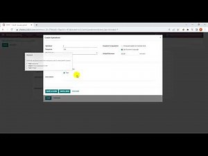 Manufacturing module Odoo V15 - Work center Configuration