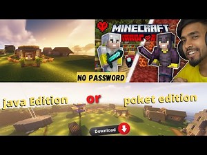 TECHNO GAMERZ LATEST MINECRAFT HARDCORE WORLD DOWNLOAD FOR JAVA OR POKET EDITION | 100% WORKING
