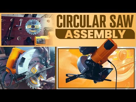 INGCO Circular Saw Review: Assembling the INGCO 1400W Circular Saw for the First Time