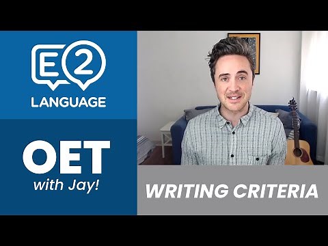 OET Writing Criteria BREAKDOWN with Jay!