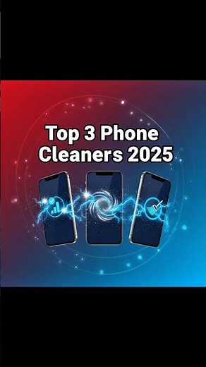 Top 3 most popular phone cleaner app in 2025 #clener #cleaning #techtips