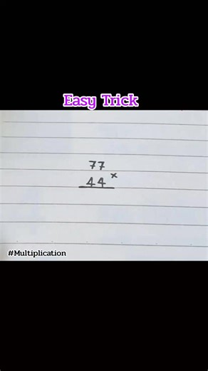Easy Multiplication Trick for Quick Calculations