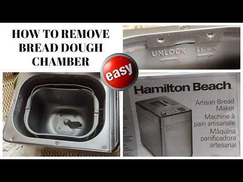 HOW TO REMOVE BREAD PAN FROM MACHINE easy & quick look at it all!