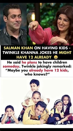 Twinkle Khanna Says You Already Have 12 Kids To Salman Khan #salmankhan #twinkle #news