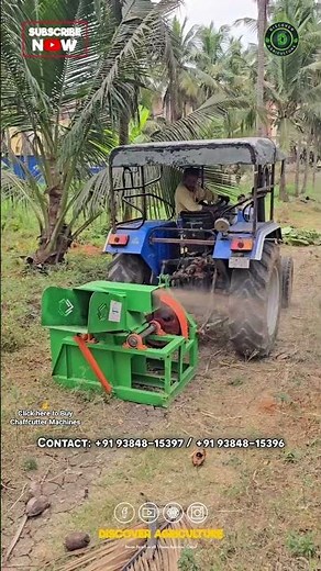 Amazing Heavy Duty Tractor Operated Shredder Machine