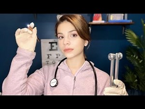 Mad P ASMR Role-play Super Detailed Eye, Ear, Cranial Nerve Exam ✨ [Soft Spoken]⚡️Fast & Aggressive