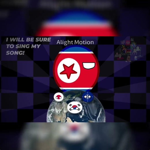 North Korea's Dreams 🇰🇵💀 #countryballs #animation #shorts #Baldi #music