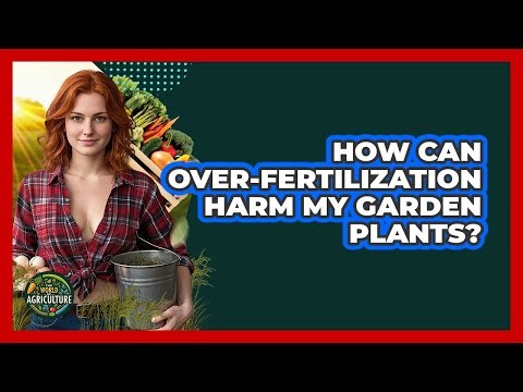 How can over-fertilization harm my garden plants?