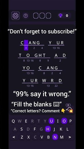 Only 1% Can Solve This Word Puzzle Without Hints 🧠#shorts