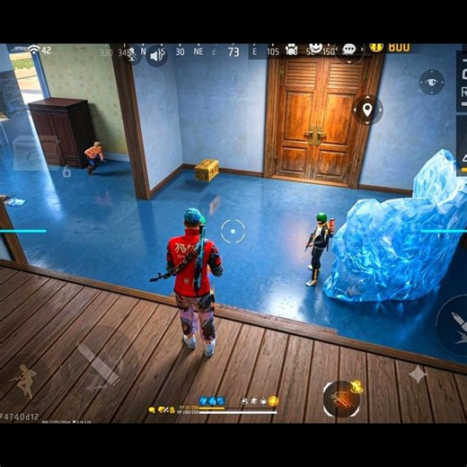 free fire live 1vs4 br rank #shorts #freefire #ff