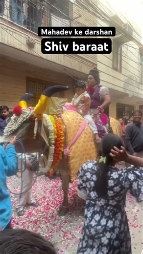 Mahadev Ke Darshan 🔱 | Shiv Baraat Me Nandi Par Sawaar