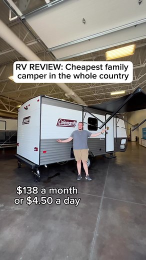 18K views · 378 reactions |  This family camper is sooo cute & it’s only $138 a month!! ✨ The Coleman LT 17B from Camping World is perfect for families who want to travel for less. #campingworldpartner #rvreview #rvtour #campingworld #camper #rvfamily #rvtours #campertour #camper #tinyhome #nomad #tinyliving #rental #cheapliving #camper #fulltimerv #fulltimefamily #familyrv | Bailey Goes Outside | Facebook