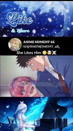 She Likes Him 😳🤯🔥 #anime #animeedit #shorts
