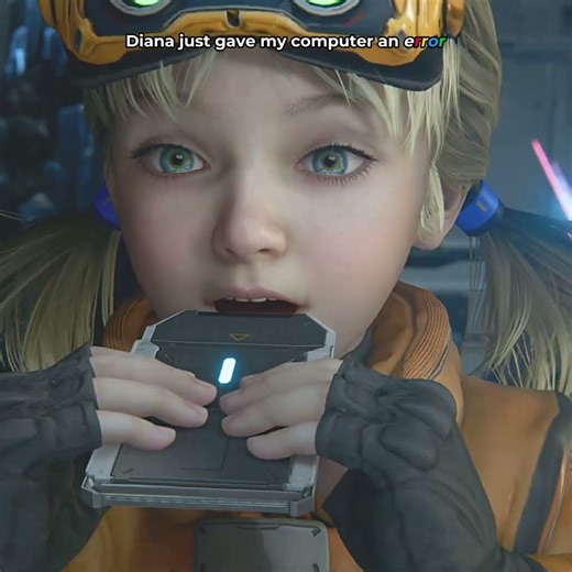 Diana just gave my computer an error #pragmata