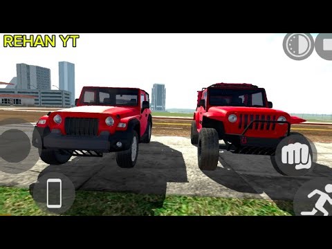 Normal Thar VS Modified Thar Drive Testing In Game Indian Bike 3D REHAN YT IS LIVE EPISODE 130