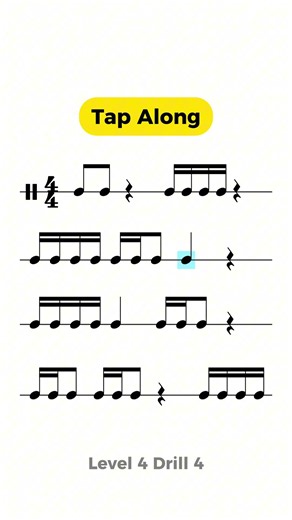 Rhythm Bootcamp 2.0 - Level 4, Drill 4