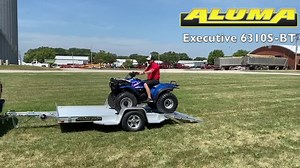 The 6310 Executive Utility Trailer from Aluma. https://www.alumaklm.com/6310-executive-utility-trailer | Aluma Trailers