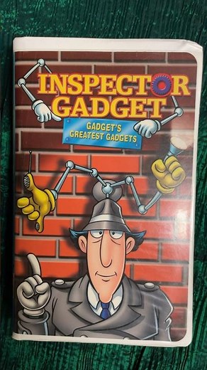Inspector Gadget greatest gadgets vhs 2000 #disney #vhstapes #vhs #inspectorgadget #2000s #80s