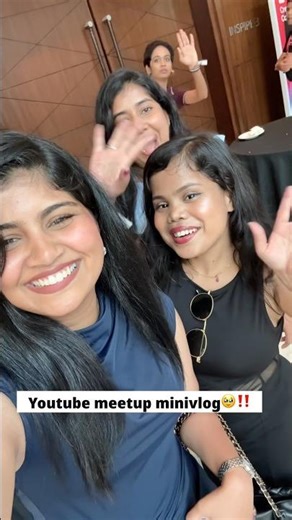 YouTube meetup Minivlog😍‼️இதான் தலையெழுத்து😭⁉️dance & fun❤️ #dayinmylife #minivlog #shorts
